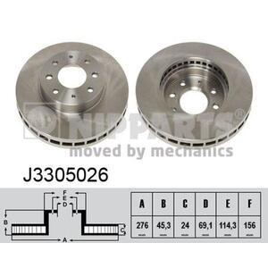 J3305026
NIPPARTS
Tarcza hamulcowa
