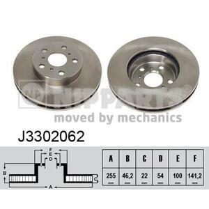 J3302062
NIPPARTS
Tarcza hamulcowa
