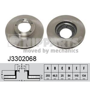 J3302068
NIPPARTS
Tarcza hamulcowa
