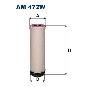 AM 472W
FILTRON LKW
Filtr powietrza wtórnego
