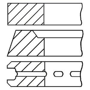 08-520107-00
FM GOETZE
Zestaw pierścieni tłokowych
