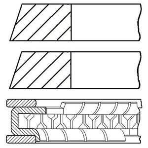 08-427600-00
FM GOETZE
Zestaw pierścieni tłokowych

