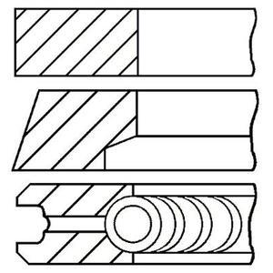 08-529300-00
FM GOETZE
Zestaw pierścieni tłokowych
