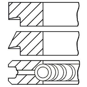 08-438306-00
FM GOETZE
Zestaw pierścieni tłokowych
