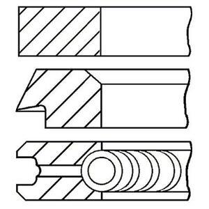 08-436200-00
FM GOETZE
Zestaw pierścieni tłokowych
