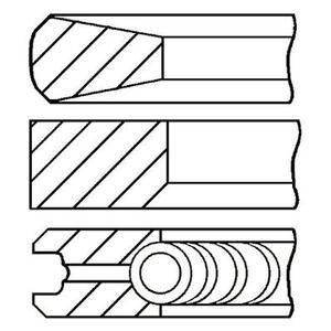 08-439000-00
FM GOETZE
Zestaw pierścieni tłokowych
