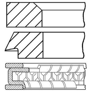 08-206617-00
FM GOETZE
Zestaw pierścieni tłokowych
