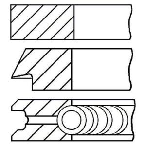 08-527300-00
FM GOETZE
Zestaw pierścieni tłokowych
