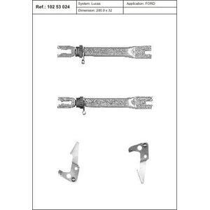 102 53 024
QUICK BRAKE
Zestaw nastawiacza, hamulec bębnowy
