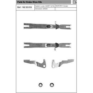 102 53 010
QUICK BRAKE
Zestaw nastawiacza, hamulec bębnowy
