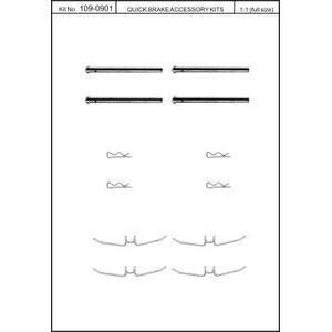 109-0901
QUICK BRAKE
Zestaw montażowy klocków hamulcowych
