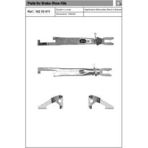 102 53 011
QUICK BRAKE
Zestaw nastawiacza, hamulec bębnowy
