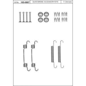 105-0887
QUICK BRAKE
Zestaw akcesoriów, szczęki hamulcowe hamulca postojowego
