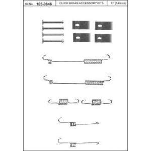 105-0846
QUICK BRAKE
Zestaw dodatków, szczęki hamulcowe
