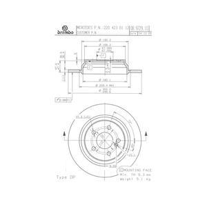 08.9729.11
BREMBO
Tarcza hamulcowa
