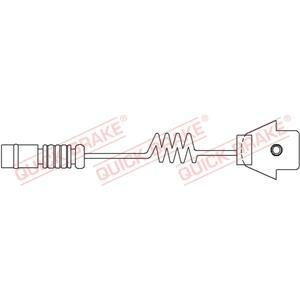 WS 0111 A
QUICK BRAKE
Styk ostrzegawczy, zużycie okładzin hamulcowych
