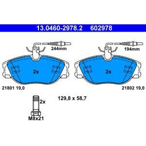 13.0460-2978.2
ATE
Klocki hamulcowe
