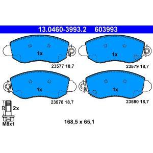 603993
ATE
Klocki hamulcowe
