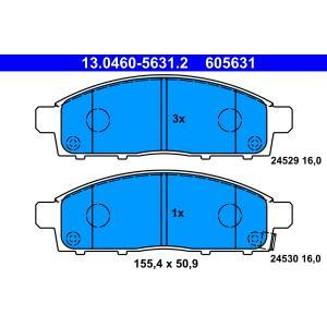 605631
ATE
Klocki hamulcowe
