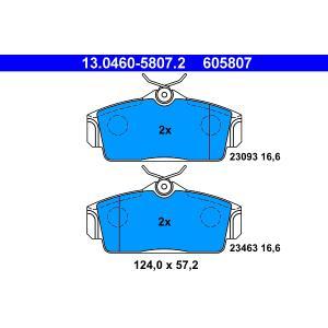 13.0460-5807.2
ATE
Klocki hamulcowe
