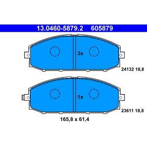 13.0460-5879.2
ATE
Klocki hamulcowe
