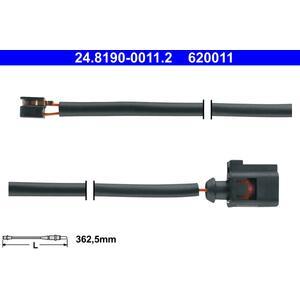24.8190-0011.2
ATE
Styk ostrzegawczy, zużycie okładzin hamulcowych
