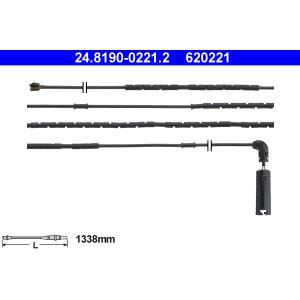 620221
ATE
Styk ostrzegawczy, zużycie okładzin hamulcowych
