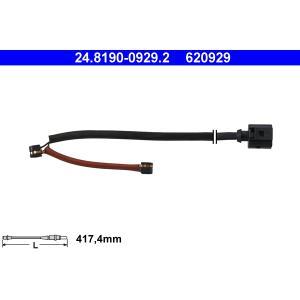 620929
ATE
Styk ostrzegawczy, zużycie okładzin hamulcowych
