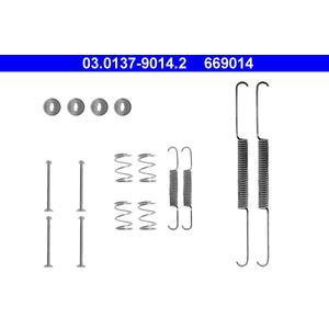 03.0137-9014.2
ATE
Zestaw dodatków, szczęki hamulcowe
