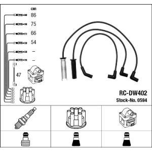 0594
NGK
Zestaw przewodów zapłonowych
