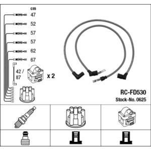 0625
NGK
Zestaw przewodów zapłonowych
