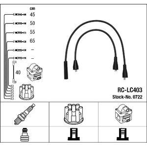 0722
NGK
Zestaw przewodów zapłonowych
