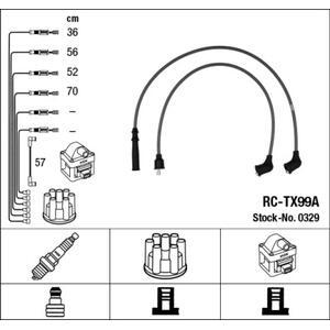 0329
NGK
Zestaw przewodów zapłonowych
