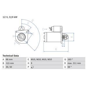 0 986 018 360
BOSCH
Rozrusznik
