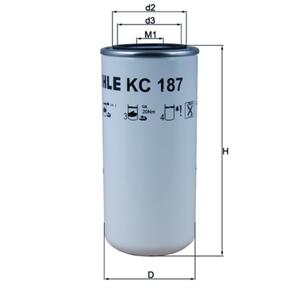 KC 187
KNECHT
Filtr paliwa
