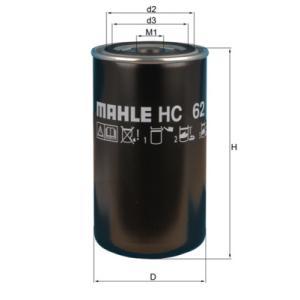 HC 62
KNECHT
Filtr hydrauliczny, automatyczna skrzynia biegów

