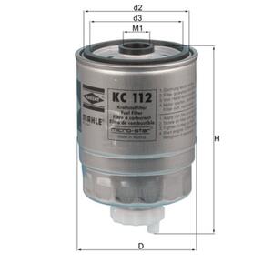 KC 112
KNECHT
Filtr paliwa

