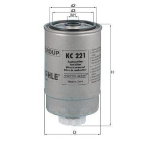 KC 221
KNECHT
Filtr paliwa
