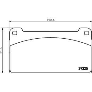 2932502
TEXTAR
Klocki hamulcowe
