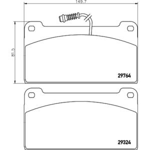 2976402
TEXTAR LKW
Klocki hamulcowe
