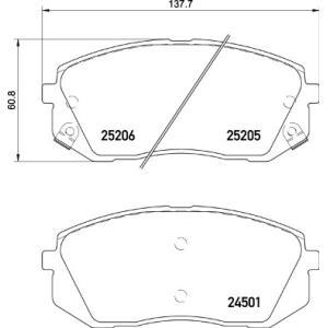 P 30 093
BREMBO
Klocki hamulcowe
