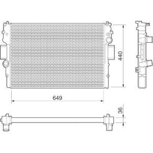 350213015000
MAGNETI MARELLI
Chłodnica, układ chłodzenia silnika
