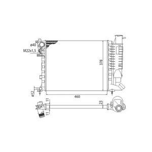 350213373003
MAGNETI MARELLI
Chłodnica, układ chłodzenia silnika
