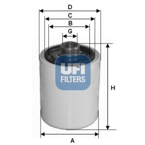 80.029.00
UFI
Filtr hydrauliczny, automatyczna skrzynia biegów
Filtr hydrauliczny, układ kierowniczy
Filtr oleju
