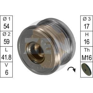 ZN5453
ERA
Alternator - sprzęgło jednokierunkowe
