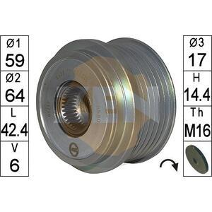 ZN5680
ERA
Alternator - sprzęgło jednokierunkowe
