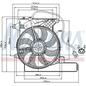 85202
NISSENS
Wentylator chłodnicy, chłodzenie silnika
