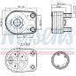 90898
NISSENS
Chłodnica oleju, olej silnikowy
