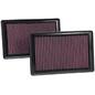 33-2445
K&N FILTERS
Filtr powietrza
