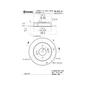 08.A916.10
BREMBO
Tarcza hamulcowa
